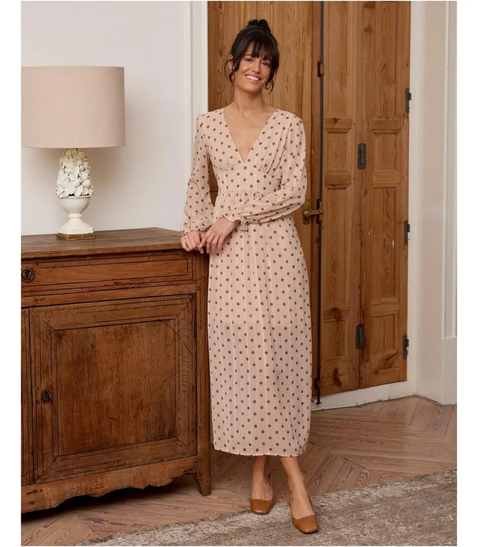 Polin et moi Vestido Lunares Adele