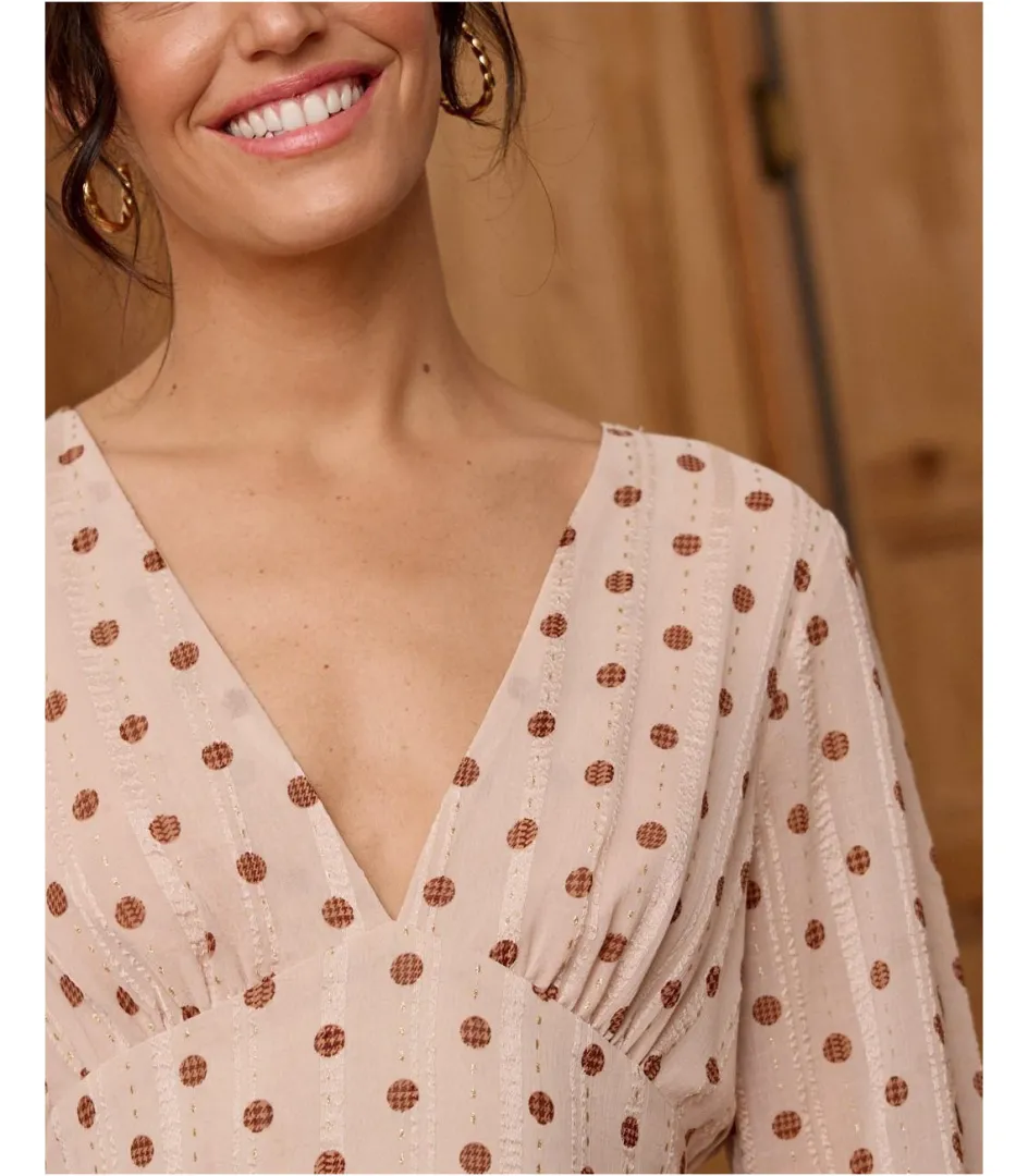 Polin et moi Vestido Lunares Adele