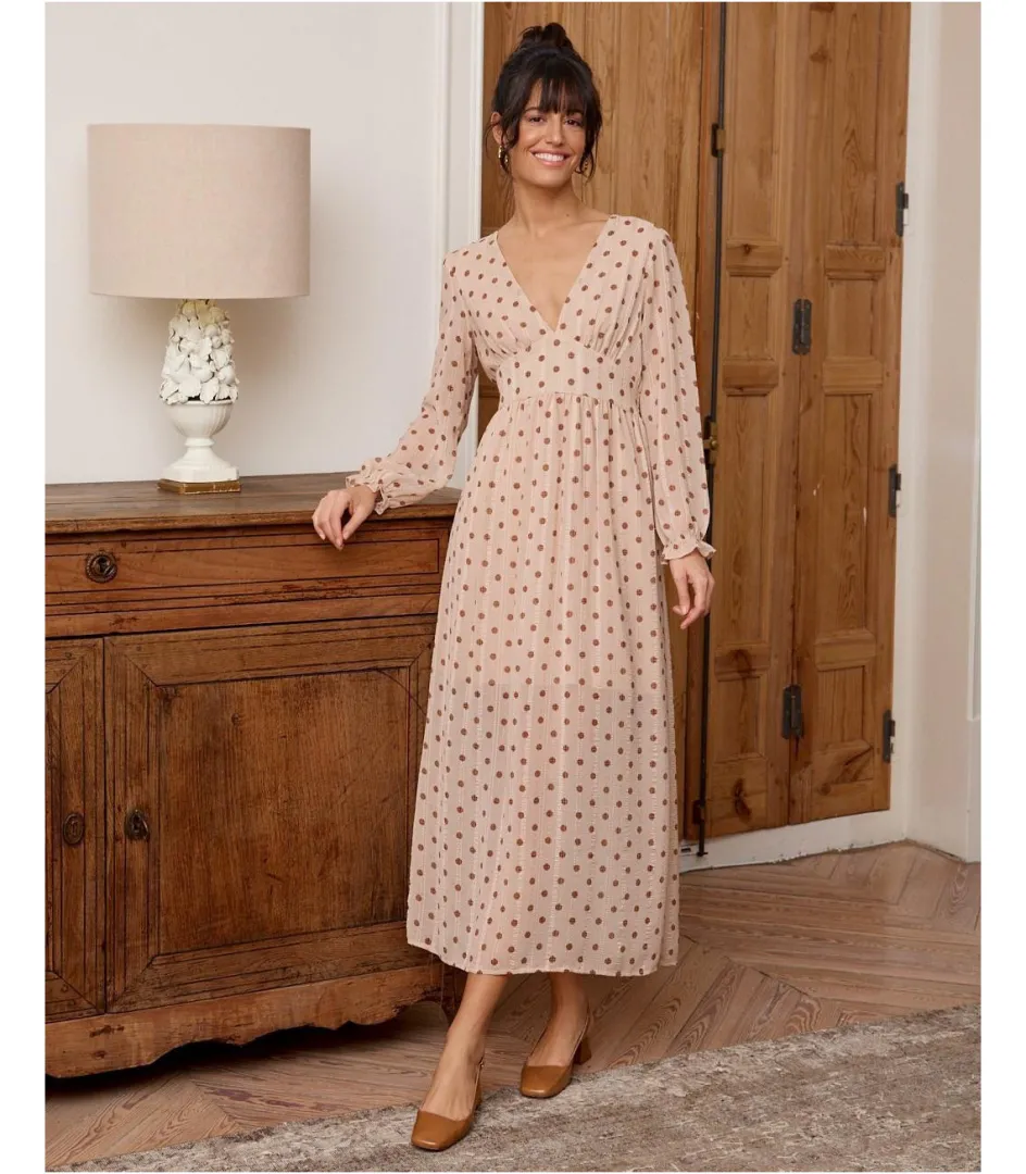 Polin et moi Vestido Lunares Adele