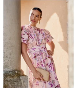 Polin et moi Vestido Midi Ana