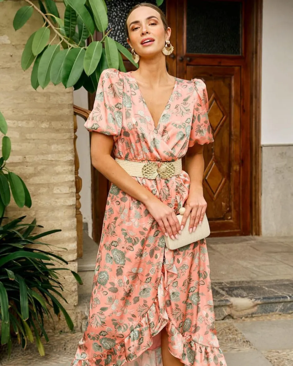 Polin et moi Vestido Midi Azalea