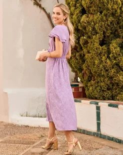 Polin et moi Vestido Midi Cara