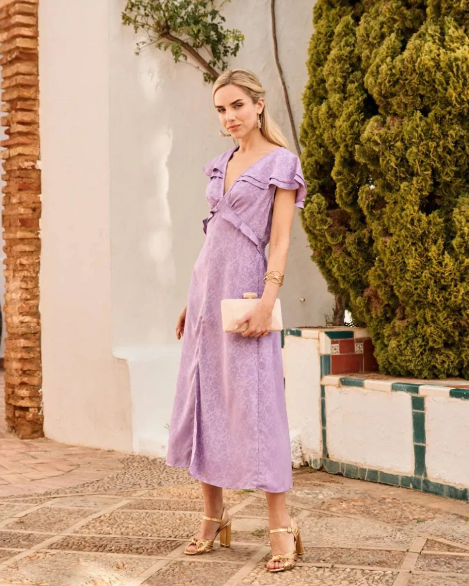 Polin et moi Vestido Midi Cara