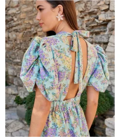 Polin et moi Vestido Midi Lis