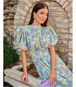 Polin et moi Vestido Midi Lis