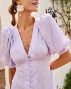 Polin et moi Vestido Midi Luanna