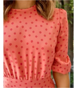 Polin et moi Vestido Midi Manuela