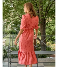 Polin et moi Vestido Midi Manuela