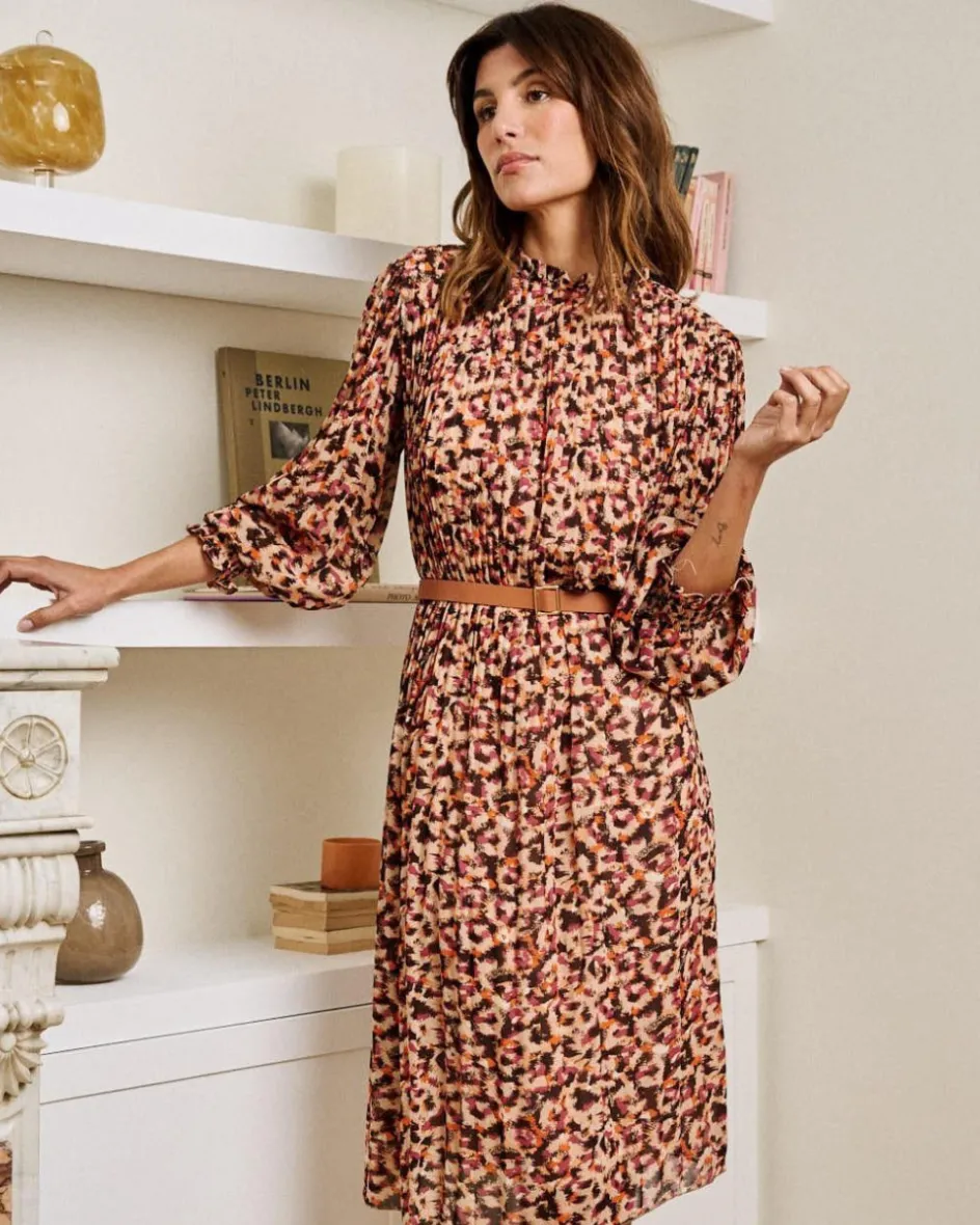 Polin et moi Vestido Midi Pliza