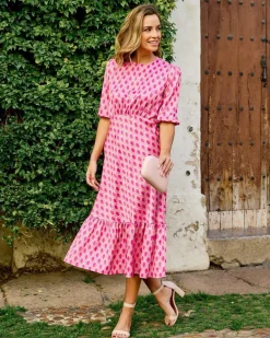 Polin et moi Vestido Midi Susan