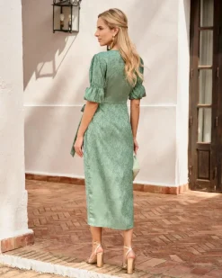 Polin et moi Vestido Midi Yara