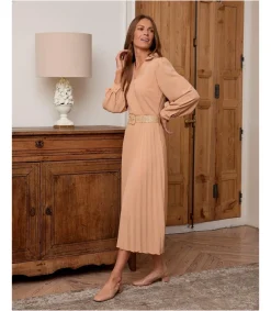 Polin et moi Vestido Plisado Mindy