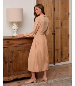 Polin et moi Vestido Plisado Mindy