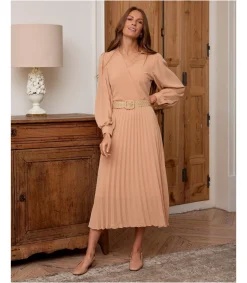 Polin et moi Vestido Plisado Mindy