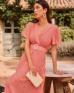 Polin et moi Vestido Plisado Olinda