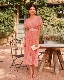 Polin et moi Vestido Plisado Olinda