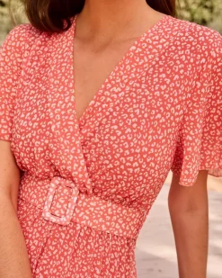 Polin et moi Vestido Plisado Olinda