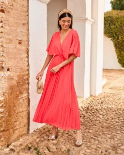 Polin et moi Vestido Plisado Xana