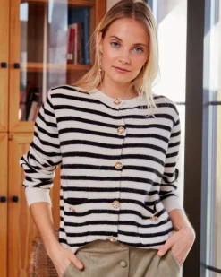 Polin et moi Cárdigan rayas Nahid