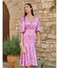 Polin et moi Vestido Flores Ona